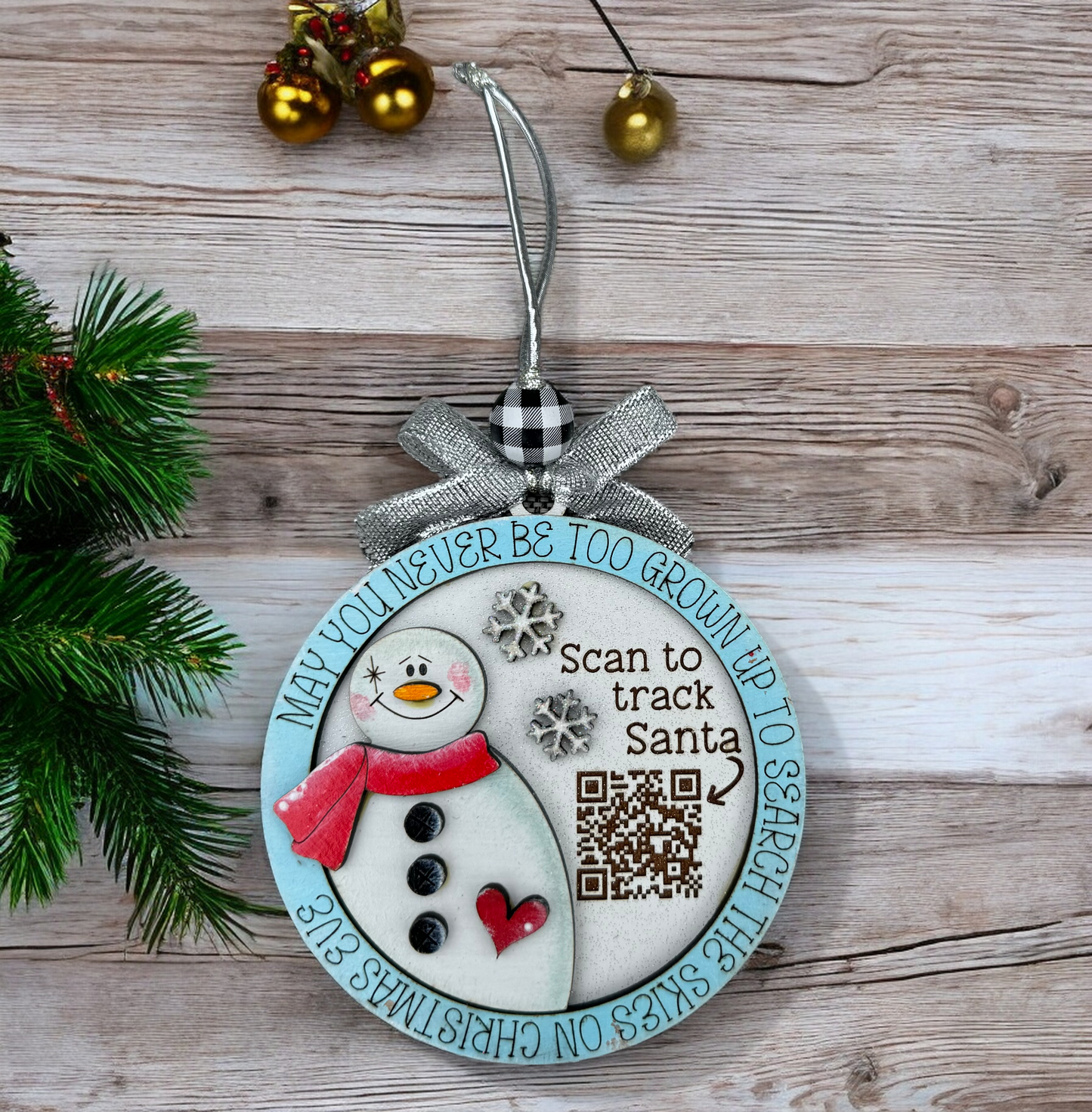 Santa Tracking Ornaments