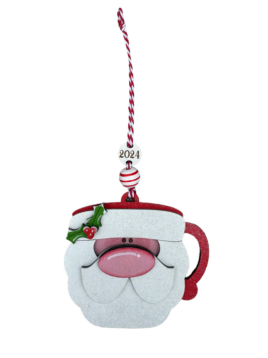 Santa Claus Mug Ornament