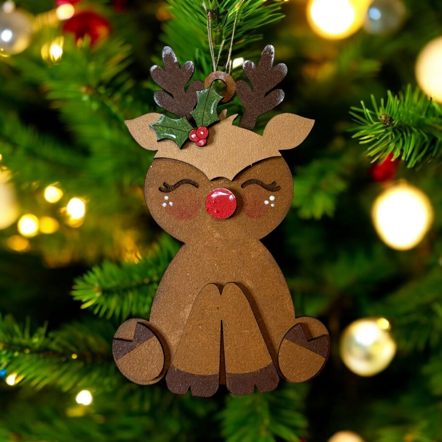 Paint Your Own Reindeer Ornament