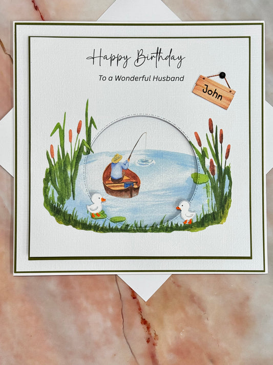 Fishing Greeting card