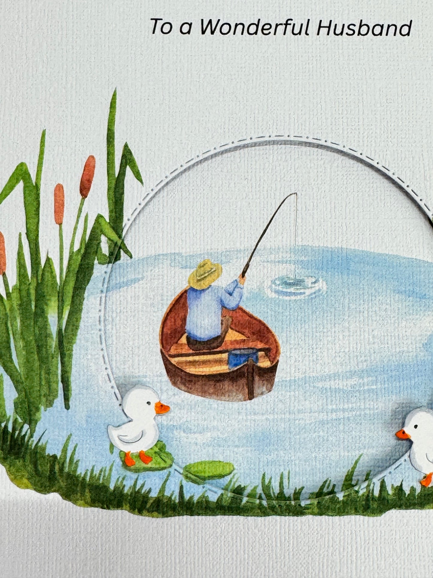 Fishing Greeting card