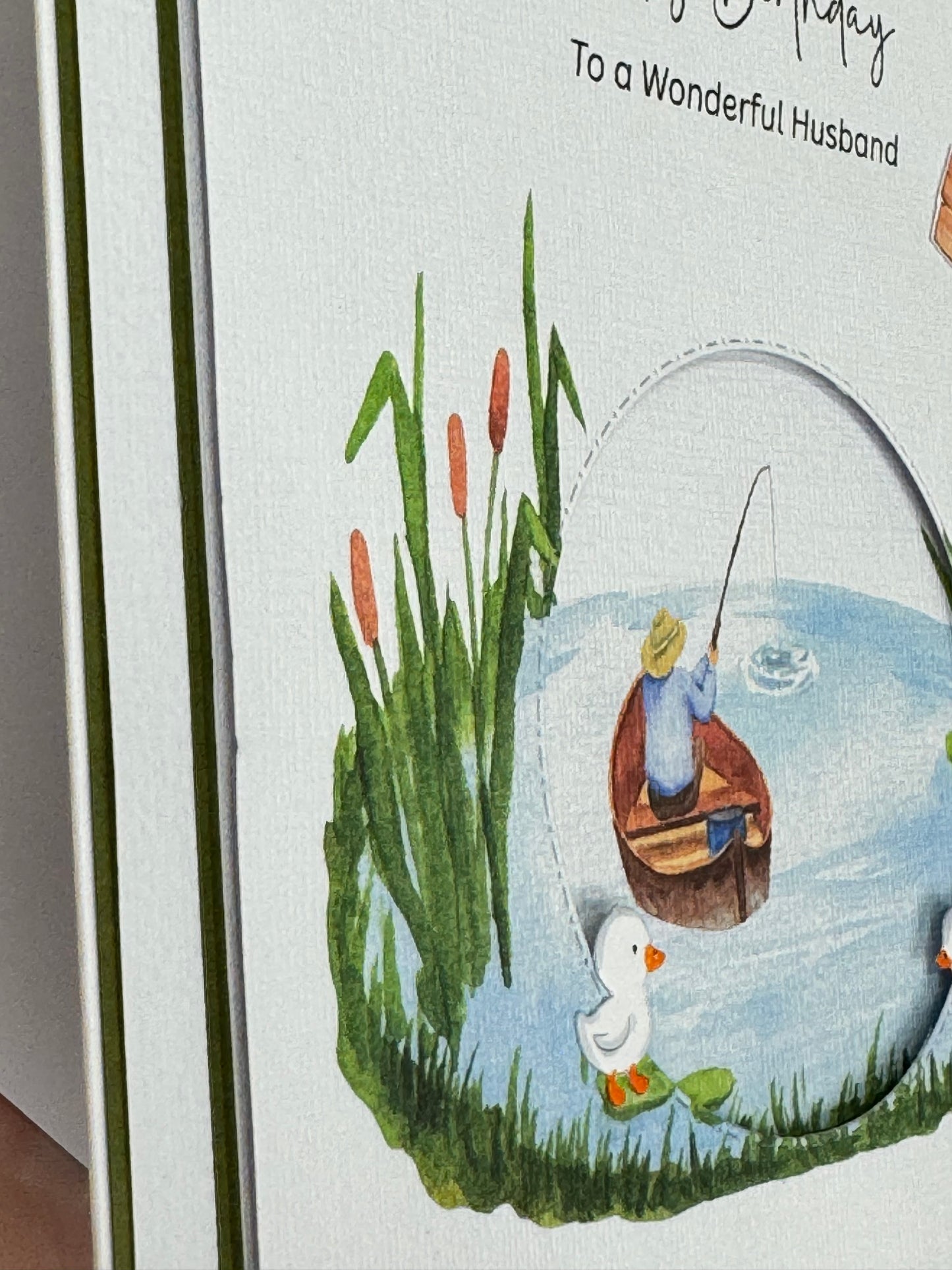 Fishing Greeting card