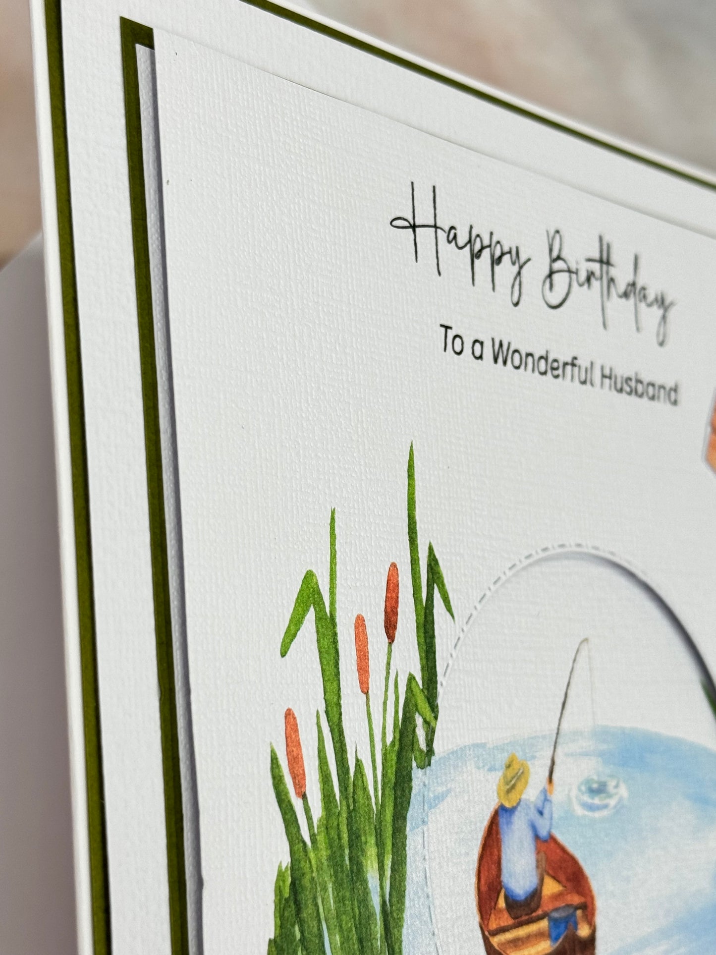 Fishing Greeting card
