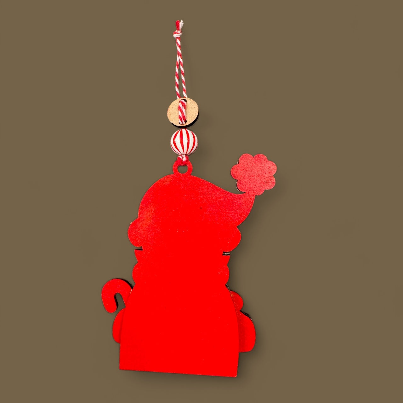 Santa Christmas Tree Ornament
