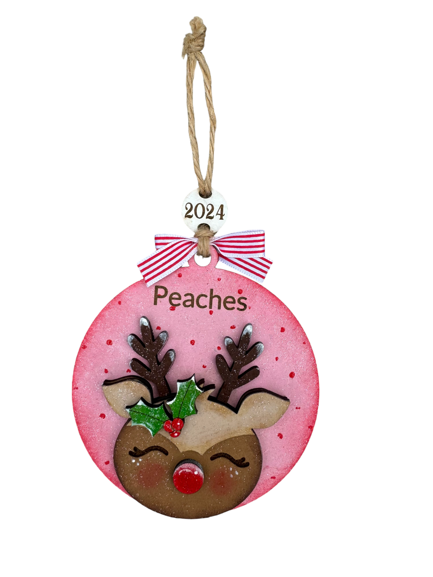 Reindeer Christmas Ornament