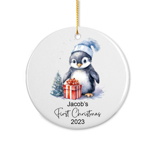 Penguin Baby's First Christmas