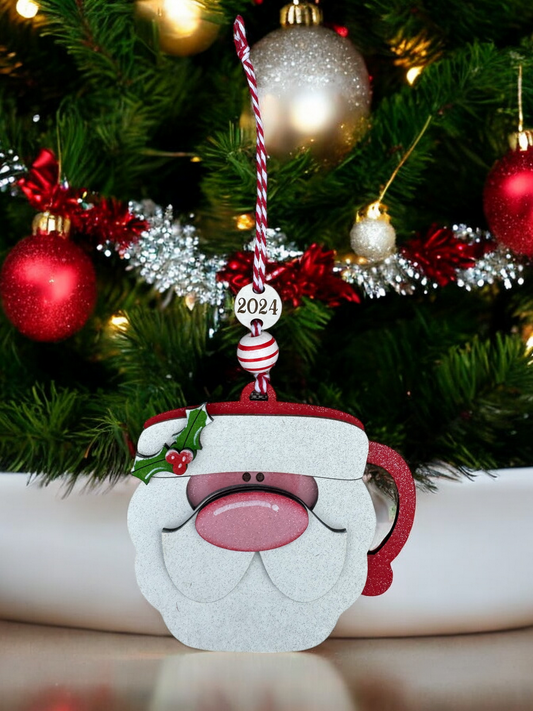 Santa Claus Mug Ornament