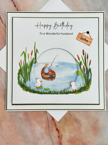 Fishing Greeting card