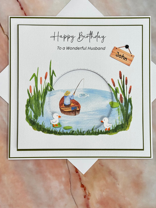 Fishing Greeting card