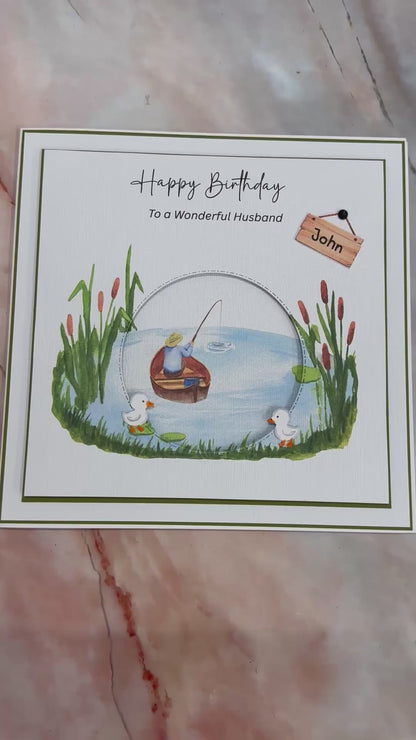 Fishing Greeting card